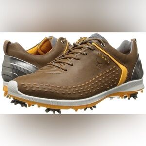 Ecco Biom Natural Motion YAK Leather Hydromax Golf Shoe Men’s SZ EU 42 US 8